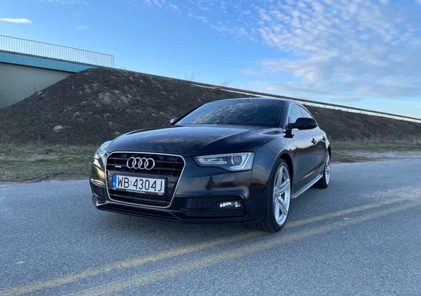 świebodzin Audi A5 cena 79950 przebieg: 159980, rok produkcji 2013 z Świebodzin